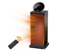 Termoventilatore Ceramico 2000 Watt Basso Consumo Stufa Stufetta Elettrica Ceramica Potente Temperatura Regolabile Timer Oscillazione 90° Con 3 Modalità Protezione Surriscaldamento Ribaltamento Casa