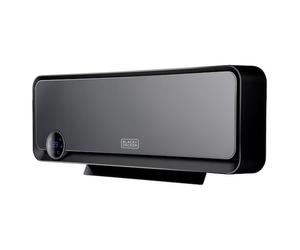 Termoventilatore ceramico a parete BlackDecker BXWSH2001E nero