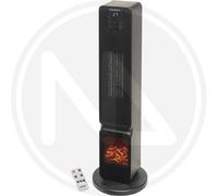 TERMOVENTILATORE CERAMICO A TORRE ARBE MAURER 800-2000 watt CM.21X21X65H