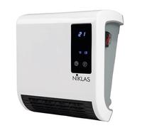 TERMOVENTILATORE da bagno NIKLAS TRENDY DIGITAL 2000 Watts 2 livelli