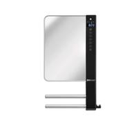 WINDY Visio | Termoventilatore programmabile con portasalviette e specchio - 1800W