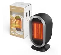 Termoventilatore Elettrica Soffianti, 1200W Mini Termoventilatore Elettrica Stufetta Elettrico da Bagno, Radiatore in Ceramica a Riscaldamento Stufe Bagno per Camera da Letto Ufficio