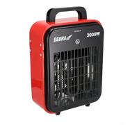 Termoventilatore elettrico 3 kW DEDRA DED9921B per ambienti ben isolati, termostato, protezione da surriscaldamento, tre modalità di funzionamento, controllo della temperatura, alloggiamento in