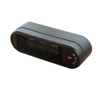 Termoventilatore elettrico portatile - Scalda tavolo compatto con due impostazioni di calore, riscaldatore ceramico personale | Tecnologia del flusso d'aria calda veloce, uso interno ad alta efficienz