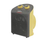 TERMOVENTILATORE FABRILAMP CROACIA, Potenza 2000 W, 2 livelli di calore, Funzione Aria Fredda, Giallo, Nero