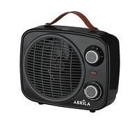 TERMOVENTILATORE FABRILAMP HOGUERA, Potenza 2000 W, 2 livelli di calore, Funzione Aria Fredda, Nero, Marrone