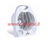 TERMOVENTILATORE GINYUS ELETTRICO 2000W SCALDINO RISCALDAMENTO BAGNO CALDOBAGNO