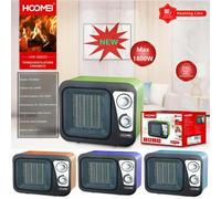 TERMOVENTILATORE IN CERAMICA STUFETTA PORTATILE 1800W CALDO CASA RISCALDAMENTO