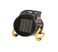 Zephir Termoventilatore Stufa elettrica Industriale Potenza 2000 Watt Basso rumore colore Nero - ZML20P