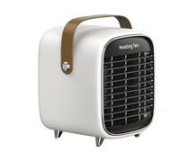 Termoventilatore INF in ceramica dal design retrò, 3 livelli di calore, bianco