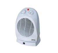 Termoventilatore Oscilante Caldobagno ZTRM6 stufetta da bagno con protezioni anti ribaltamento e surriscaldamento aria fredda Termostato