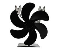 Termoventilatore per camino con 6 pale per stufa a legna e riscaldatore