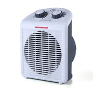 Techly Termoventilatore Portatile 2 Regolazioni di Riscaldamento con Ventilazion