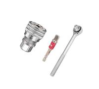 TERNCOEW 10-19mm testa esagonale dado e bulloni Driver Tool per 3/8 "Drive regolabile universalmente Socket Wrench Grip Adapter Tool