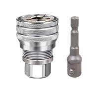 TERNCOEW 10-19mm testa esagonale dado e bulloni Driver Tool per 3/8 "Drive regolabile universalmente Socket Wrench Grip Adapter Tool