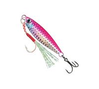 TERNCOEW 10g/20g Lontano Casting Jigs Affondamento Esche Da Pesca Metallo Cast Jigging Cucchiaio Esche Spinnerbait con Treble Hook Spinner Esche Metallo Casting Jig Lure