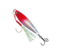 TERNCOEW 10g/20g Lontano Casting Jigs Affondamento Esche Da Pesca Metallo Cast Jigging Cucchiaio Esche Spinnerbait con Treble Hook Spinner Esche Metallo Casting Jig Lure