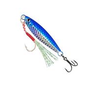 TERNCOEW 10g/20g Lontano Casting Jigs Affondamento Esche Da Pesca Metallo Cast Jigging Cucchiaio Esche Spinnerbait con Treble Hook Spinner Esche Metallo Casting Jig Lure