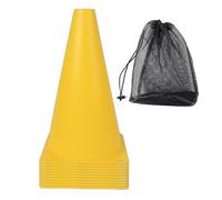 TERNCOEW 10Pcs Agilitys Cono Calcio Formazione Maker Secchio Campo Pattinaggio Marcatore di Calcio Ostacolo Calcio Maker Secchio Per Sport Calcio Strumento Outdoor