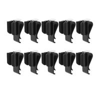 TERNCOEW 10Pcs Golf Club Bag Clip On Putter Morsetti Holder Organizzatori Enduring Nero Mettere Borsa Outdoor Fibbia Nero Mettere Clip