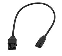 TERNCOEW 30cm/50cm/100cm Computer Ventola di Raffreddamento PWM Controllo della Temperatura 4Pin Cavo di Estensione Case Ventola di Alimentazione Ventola PWM Controllo della Temperatura