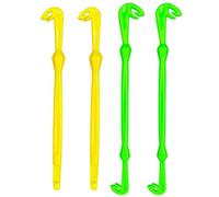 TERNCOEW 4 pezzi Tie Fast nodo legatura strumento portatile facile gancio loop tyer slamatore strumento di pesca a mosca accessorio