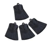 TERNCOEW 4Pcs Scooter Elettrico Parafango Anteriore Posteriore Staffa Parafango Forma Fishtail Set Scooter Elettrico Parafango Splashes Guard Ricambio
