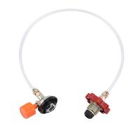 TERNCOEW Adattatore aria da campeggio a prova di perdite Design a connessione rapida Generale per gamme esterne Cilindri Strumento Disponibile Connessione tanica aria