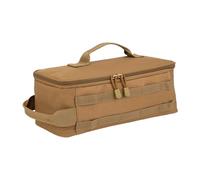 TERNCOEW Camping Stoviglie Organizzatori Outdoor Utensili Da Cucina Borsa di Stoccaggio Portatile Grande Borsa Da Viaggio Picnic Borsa Da Trasporto, Colore: fango.