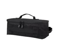 TERNCOEW Camping Stoviglie Organizzatori Outdoor Utensili Da Cucina Borsa di Stoccaggio Portatile Grande Borsa Da Viaggio Picnic Borsa Da Trasporto, Nero