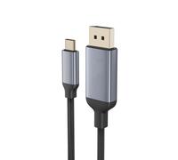 TERNCOEW Cavo adattatore da USB C a DP 8K60Hz compatibile per dispositivi di sistemi di finestre, profondità di colore 12 bit, da USB C a DP, adattatore ad alta risoluzione