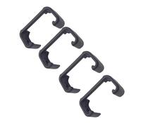 TERNCOEW Clip per binari di fissaggio sicuro, per binari di sicurezza, tappi per binari resistenti, fissaggio rapido per autoveicoli, tappi di copertura
