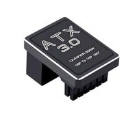 TERNCOEW Connettori di alimentazione della scheda grafica PCIe5.0 ATX3.0 Ready Shock Resistant Alloggio in alluminio Soluzione ottimizzata per la gestione dei cavi Connettori di alimentazione GPU ABS