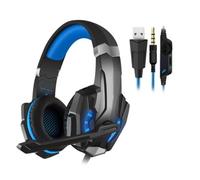 TERNCOEW Cuffie da gioco G9000 Auricolare Con Paraorecchie Memoria Cancellazione Del Rumore Microfono Over Ear Cuffia Regolabile Fascia PC Gaming Cuffie