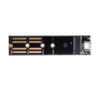 TERNCOEW Due Protocolli Ngffs NVME HDDs A USB 3.1 Convertitori Adattatore Con Interfacce di Tipo C Per Trasferimento Dati Veloce Velocità Gaming PC Ssds Adattatore di Trasferimento
