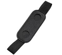 TERNCOEW Elastico Banda Matita Sacchetti Portapenne Custodia in Pelle PU Custodia in Pelle Elastica Matita Pu Leather Pouch per raccoglitori, Nero