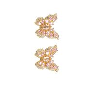 TERNCOEW Idoneità premio della struttura del metallo degli allegati dell'orecchio della farfalla tempestata di cristallo alla moda per l'accessorio dell'orecchio di personalizzazione