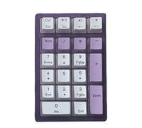 TERNCOEW Numeri meccanici Numberpad 21 Tasti Hot Swappable Numpad Tastiera Retroilluminata Con Cavo USB C Tastiera Numerica Per Laptop PC Desktop