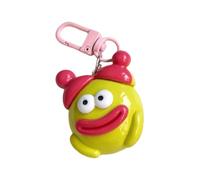 TERNCOEW Portachiavi divertente con bocca grande, regalo unico dell'amicizia, in resina morbida, robusto, da donna, morbido portachiavi decorativo, Verde, Taglia unica