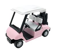 TERNCOEW Realistico Lega Golf Carrello Modello Miniatura Pullback Veicolo Desktop Decorazione Collezionisti e Golf Amanti del Golf
