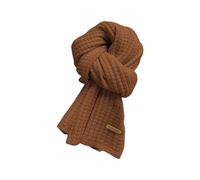 TERNCOEW Sciarpa calda per coppie, morbida e confortevole, morbida e testurizzata, lunga silenziatore per lui e per le sue giornate fredde, sciarpa in maglia traspirante essenziale, Caramello, Taglia