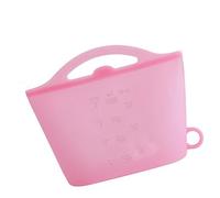 TERNCOEW Siliconi Microonde Vapori Sterilizzatore Bag Riutilizzabile Viaggio Food Storage Bag Food Storage Supply Durabilità Borse resistenti allo strappo