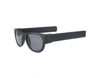 TERNCOEW Slap Fashion Occhiali da sole per braccialetto creativo Slappable Occhiali Bracciale B, Nero , Taglia unica
