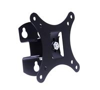 TERNCOEW Supporto da scrivania per monitor singolo per schermi da 10 a 26 pollici, movimento completo, inclinabile, rotazione regolabile, supporto da parete resistente