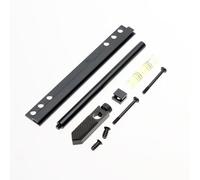 TERNCOEW Supporto GPU ad alta resistenza stabilizzazione scheda grafica per gamers Desktop PC Case Nero/Argento Finitura opaca