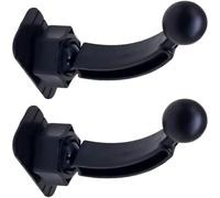 TERNCOEW Universalmente Doppio 17mm Sfera Giunto Adesivo Base Supporto Del Telefono Per Auto Supporti Del Telefono Supporti di Navigazione Doppio Adattatore di Montaggio Sfera