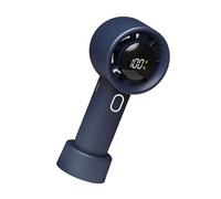 TERNCOEW Ventilatore portatile pieghevole Modalità di raffreddamento variabili Display digitale Lunga durata della batteria per escursioni all'aperto Ventole di raffreddamento per le donne Pieghevole