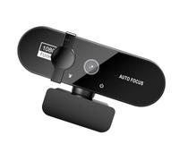 TERNCOEW Webcam W66 per laptop con messa a fuoco automatica e microfono integrato ad alta risoluzione per videoconferenza e lezioni online