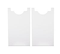 Ternello del telaio del letto-paraurti a parete, distanziatore non slip | Pad di stabilizzatore della testiera acrilica trasparente, impedisce al muro e rischi per il fuoco, soluzione a flusso