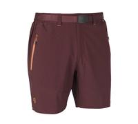 Ternua Friz M - pantaloni corti trekking - uomo S Dark Red man Dwr,Pfc-Free,Oeko-Tex 100,Bluesign,Recycled Materials